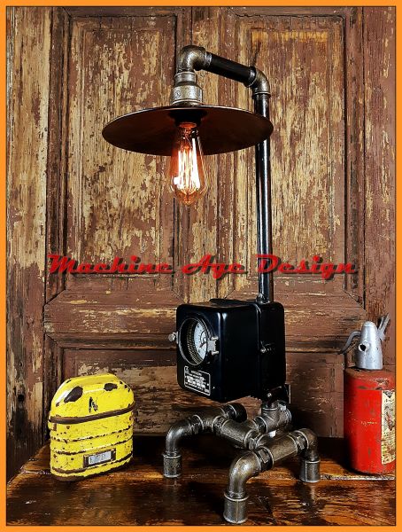 steampunk style Ganz ipari lámpa , machineage