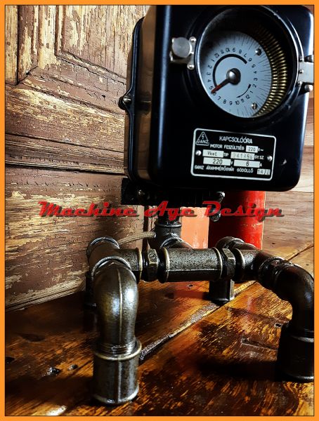 steampunk style Ganz ipari lámpa , machineage