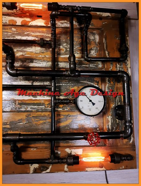 steampunk design Csőrendszer machineage